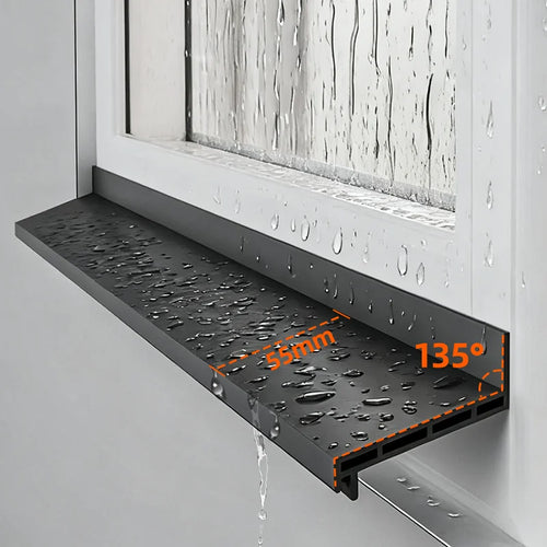 1 1m TPE Waterproof Self Adhesive Strip Window Glass Door Balcony Qme