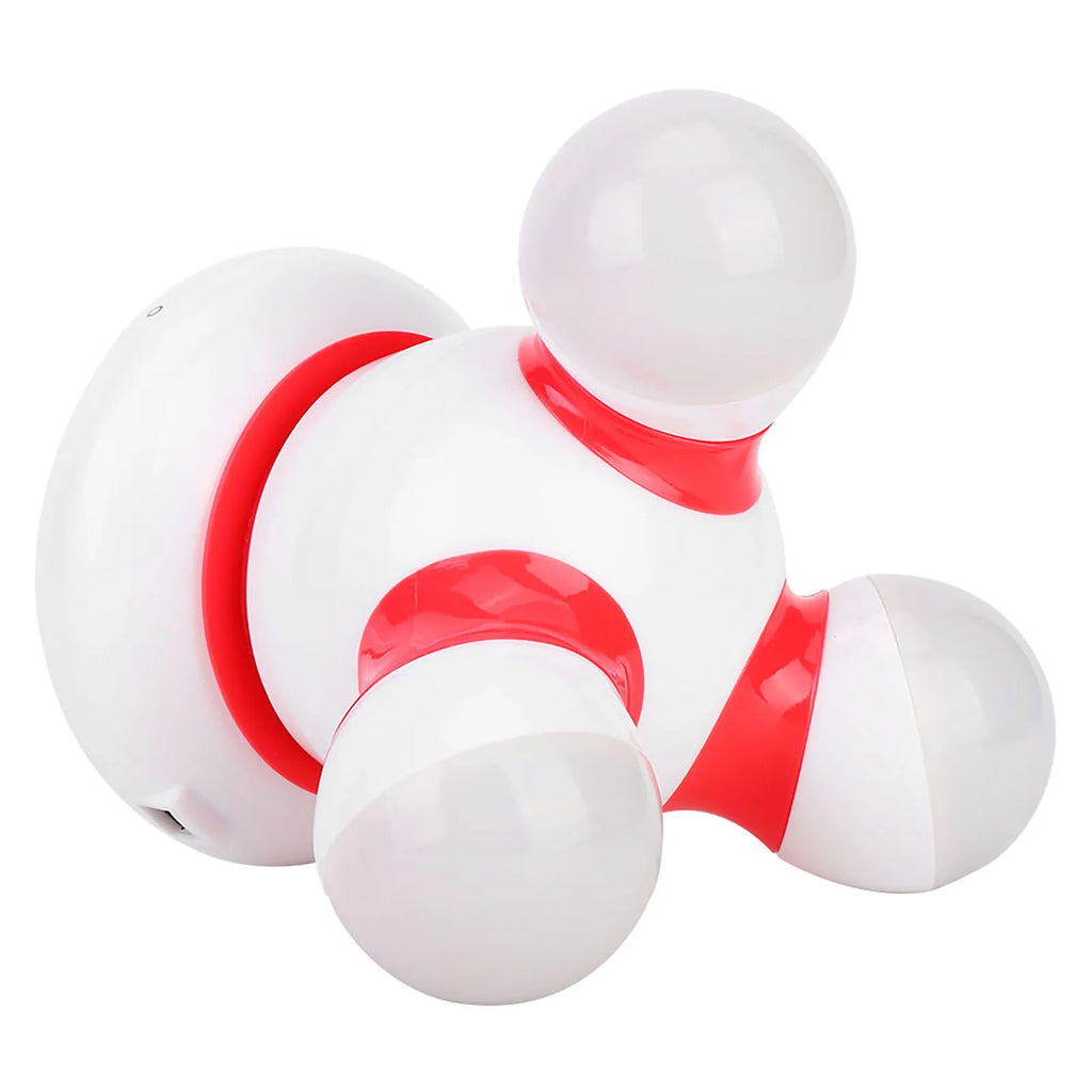 Body Massager Electronic USB Handheld Mini Body Massager Gentle Vibration Massager with LED Light Qme