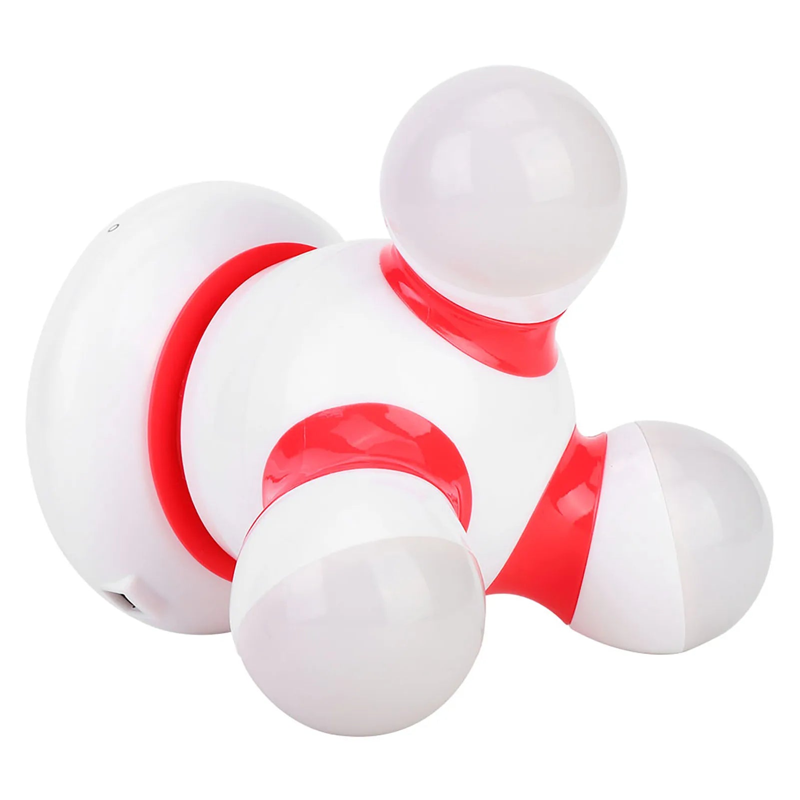 Body Massager Electronic USB Handheld Mini Body Massager Gentle Vibration Massager with LED Light Qme