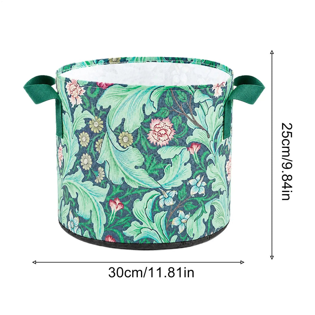 Fabric Grow Bags Thickened Fabric Non-Woven Breathable Container With Handles Potato Growing Containers For Tomato Flower Qme