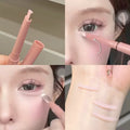 Two-tone Paste Lying Silkworm Pen Under Eye Liner Brighten Shadow Makeup Pencil Nude Pink Beige Lower Eyelid Highlighter Contour Qme 02