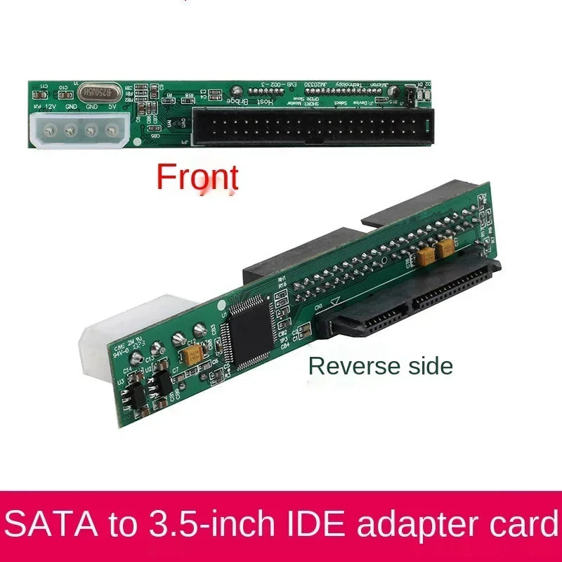7+15Pin, 40 Pin Port, Adapter Converter, 2.5 Sata Female To 3.5 Inch IDE, for ATA 133 100 HDD CD DVD Serial New Qme