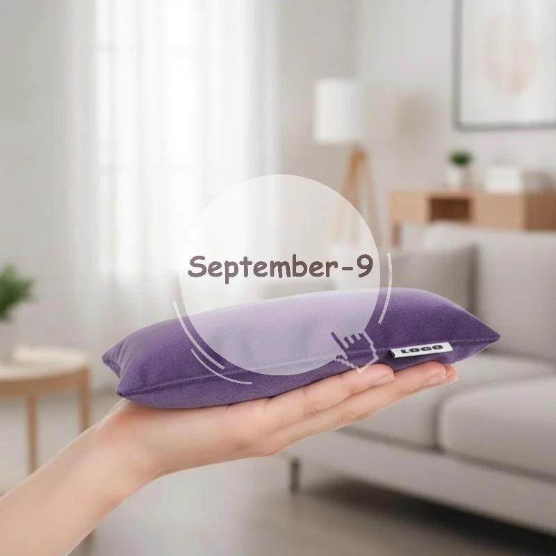 Lavender Eye Pillow Aromatherapy Cold Compress Relieve Fatigue Home Qme