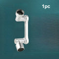 1080 ° Rotating Aerator, Robot Arm, Anti Splash Sink Nozzle for Bathroom and Kitchen Sink, Water Saving Accessory Qme 1pc