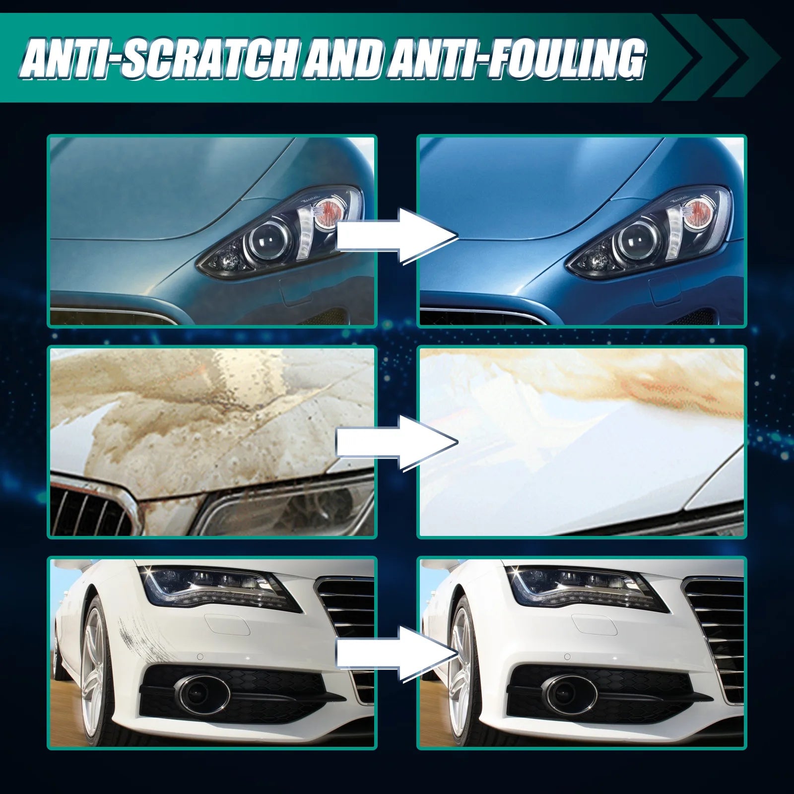 250ML Car Ceramic Quick Coating Spray Nano Hydrophobic Body Polish Scratch Repair Remover Paint Protection Spray Car Accessories Qme