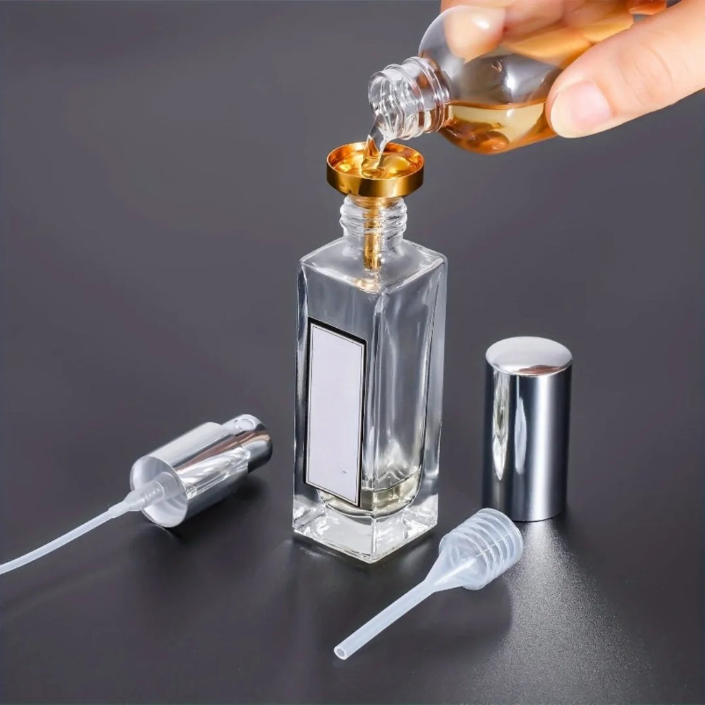 5Pcs special filling funnel for perfume and essential oils, which can easily fill various liquids, is easy to use and easy to ca Qme