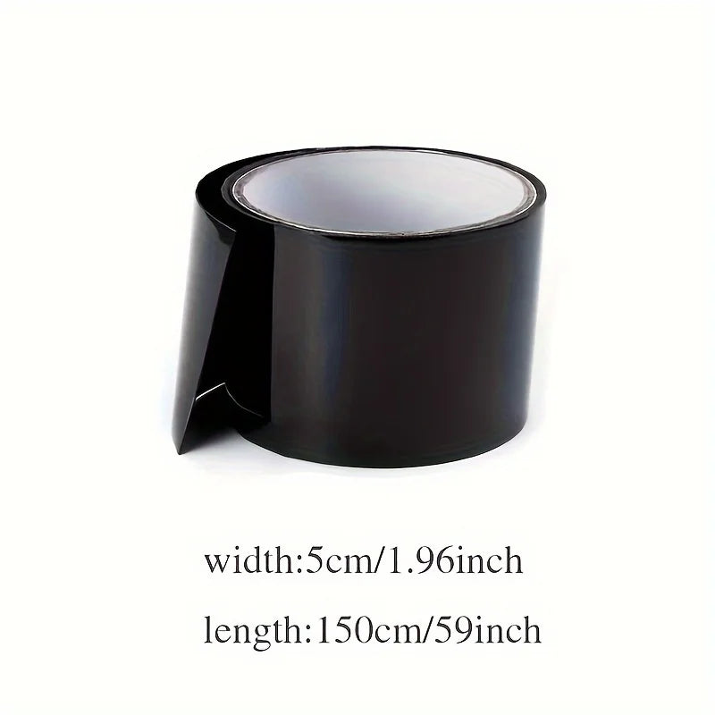 150cm Stop Leak Tape Super Strong Waterproof Seal Repair Tape Performance Self Fix Tape Adhesive Insulating Duct Tape Qme black 150cm 100mm