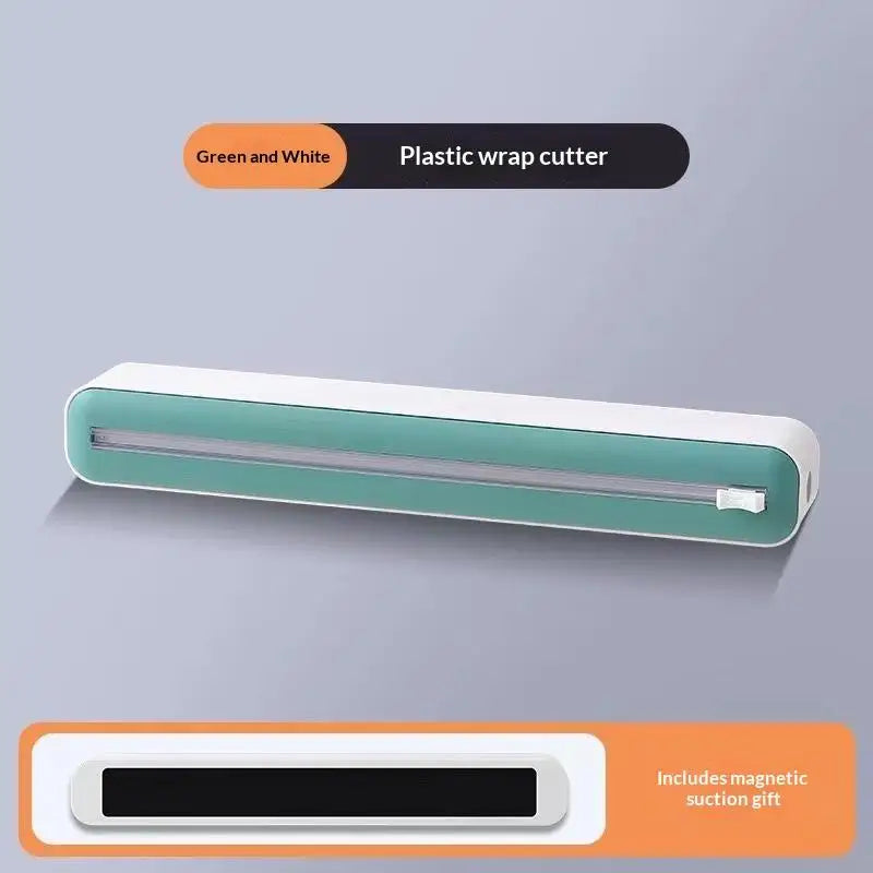Sliding Tear Cling Film Cutter Multifunctional Dual Use Aluminum Foil Qme A12