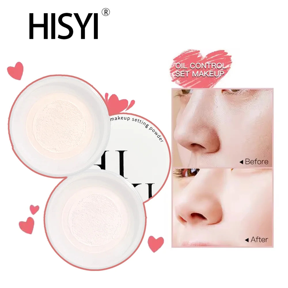 Waterproof Matte Loose Setting Powder Oil Control Brightening Qme