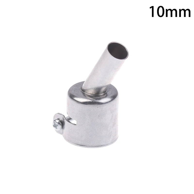 850 3/4/5/6/7/8/10/12MM Hot Air Nozzle 45 Degree Curved Angle Welding Nozzle For 850 Series Hot Air Rework Station Accessories Qme 10mm