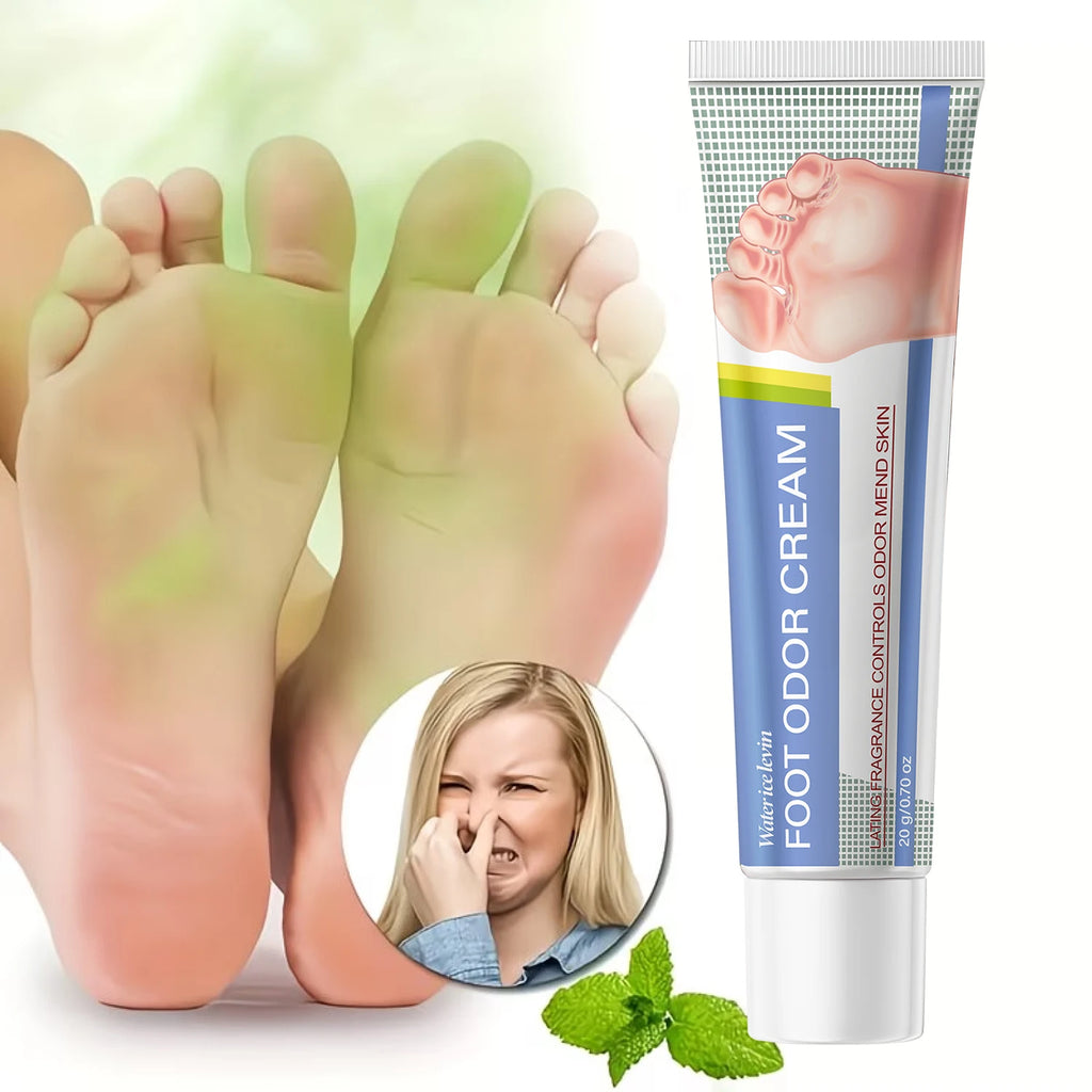 Moisturizing Foot Cream - Controls Odor, Firming with Hyaluronic Acid & Niacinamide, Lating Fragrance for All Skin Qme