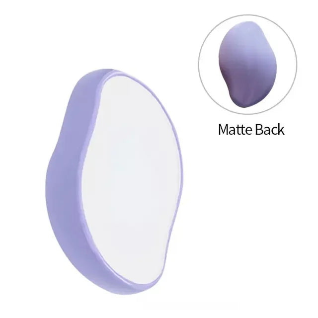 Crystal Hair Eraser for Adults Physical Hair Removal Eraser Portable Epilator Glass Hair Remover Painless Body Care Tools Qme Matte Purple