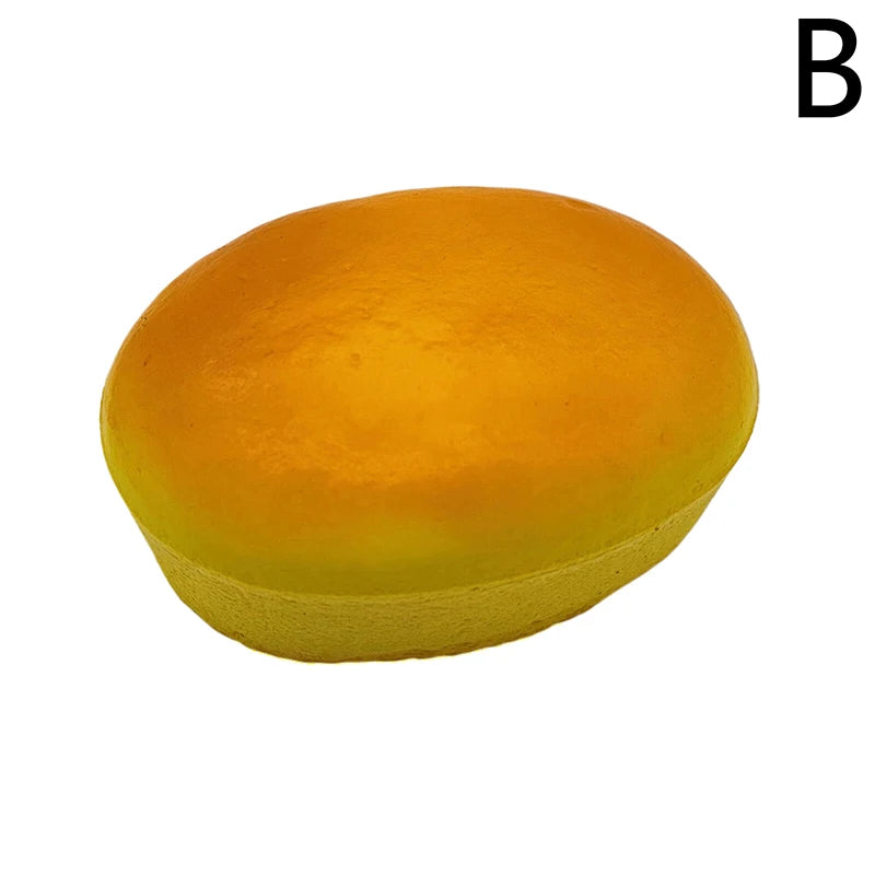 Cheese Cake Squishy Toy Slow Rising Long Bread Rebound Squeeze Stress Qme B