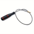 Multi-functional Pickup Tools Bendable Snake Pickup Bendable Magnetic Bar for Locate Falling Objects Reach Sink Drains Pick Up Qme Black