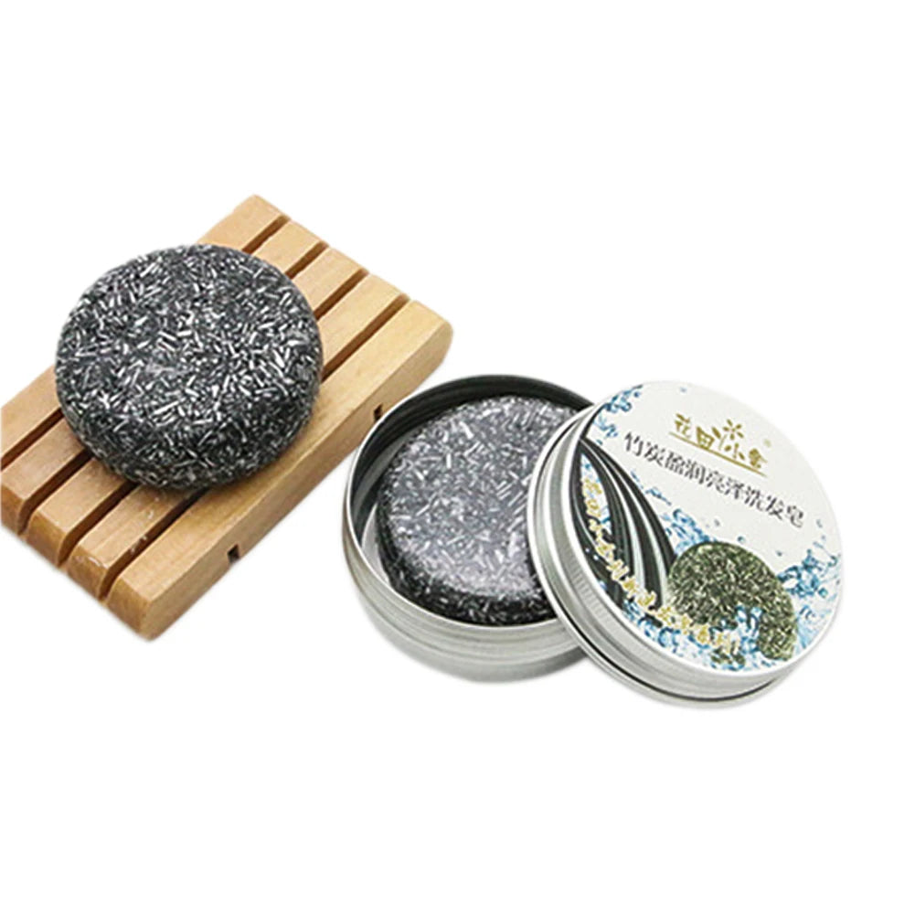 12 Colors 55g Handmade Hair Shampoo Soap Cold Processed Cinnamon Ginger Shampoo Bar 100% Pure Hair Shampoos Hair Care Tool 40 Qme Bamboo charcoal 08 China Mainland
