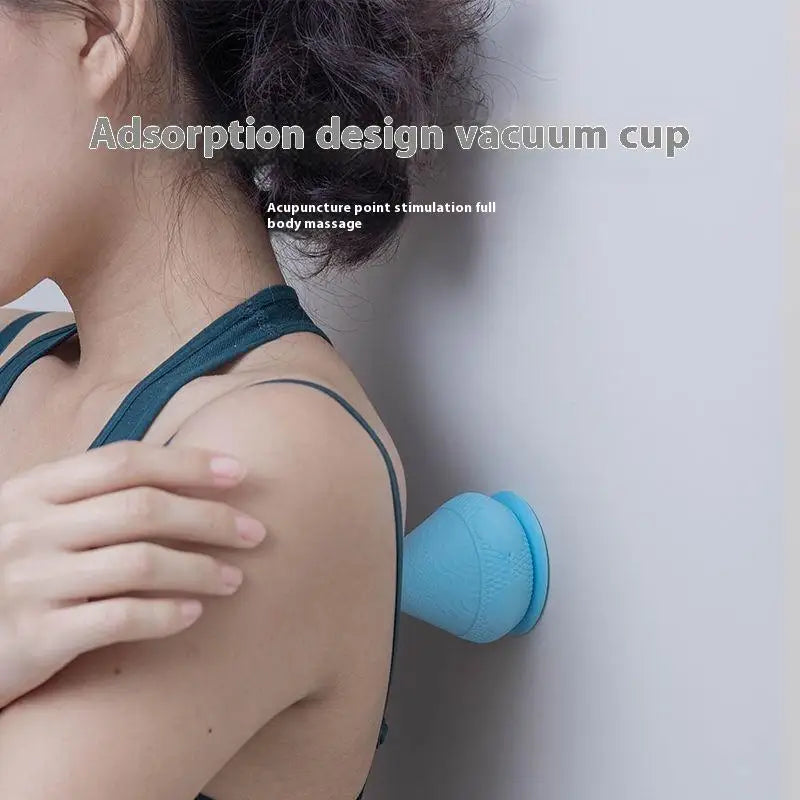 Wall-mounted Fascia Cone Suction Cups Multi-function Massager Back Qme