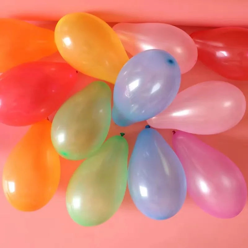 500pcs/lot Water Bombs Balloon Filling Latex Balloons Games Party Balloons Circus Waterballon Outdoor Game Toys for Children Qme