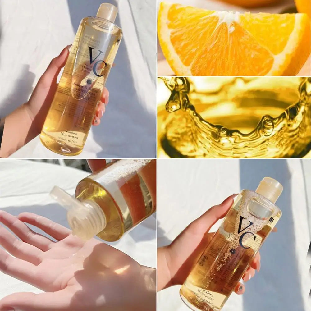 Face Toner Lotion Natural Almond Vitamin E Soothing Repairing Skin Qme