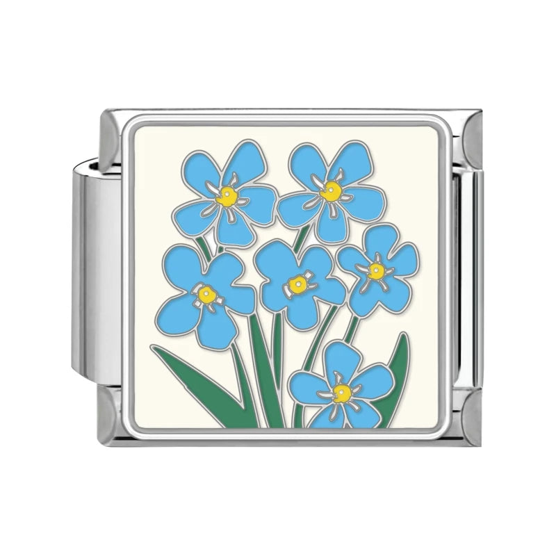 Drop Shipping 2026 Romantic Dreamy Moon Flower Sea Italian Charm