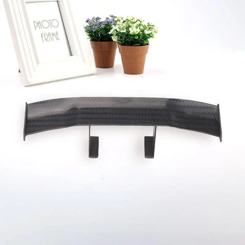 Car Rear Spoiler Mini Spoiler Wing Small Model GT Carbon Fiber Without Perforation Tail Decoration Auto Accessories Car-styling Qme