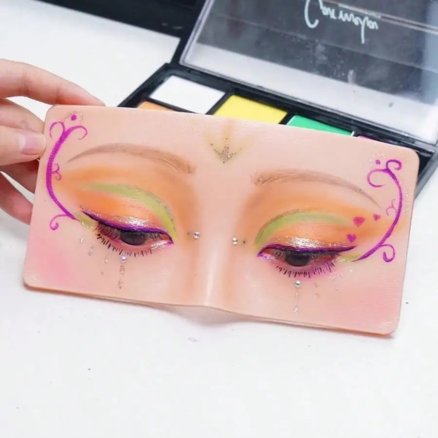 Professional Beginner Makeup Practice Panel Trainees Novice Full-face Qme