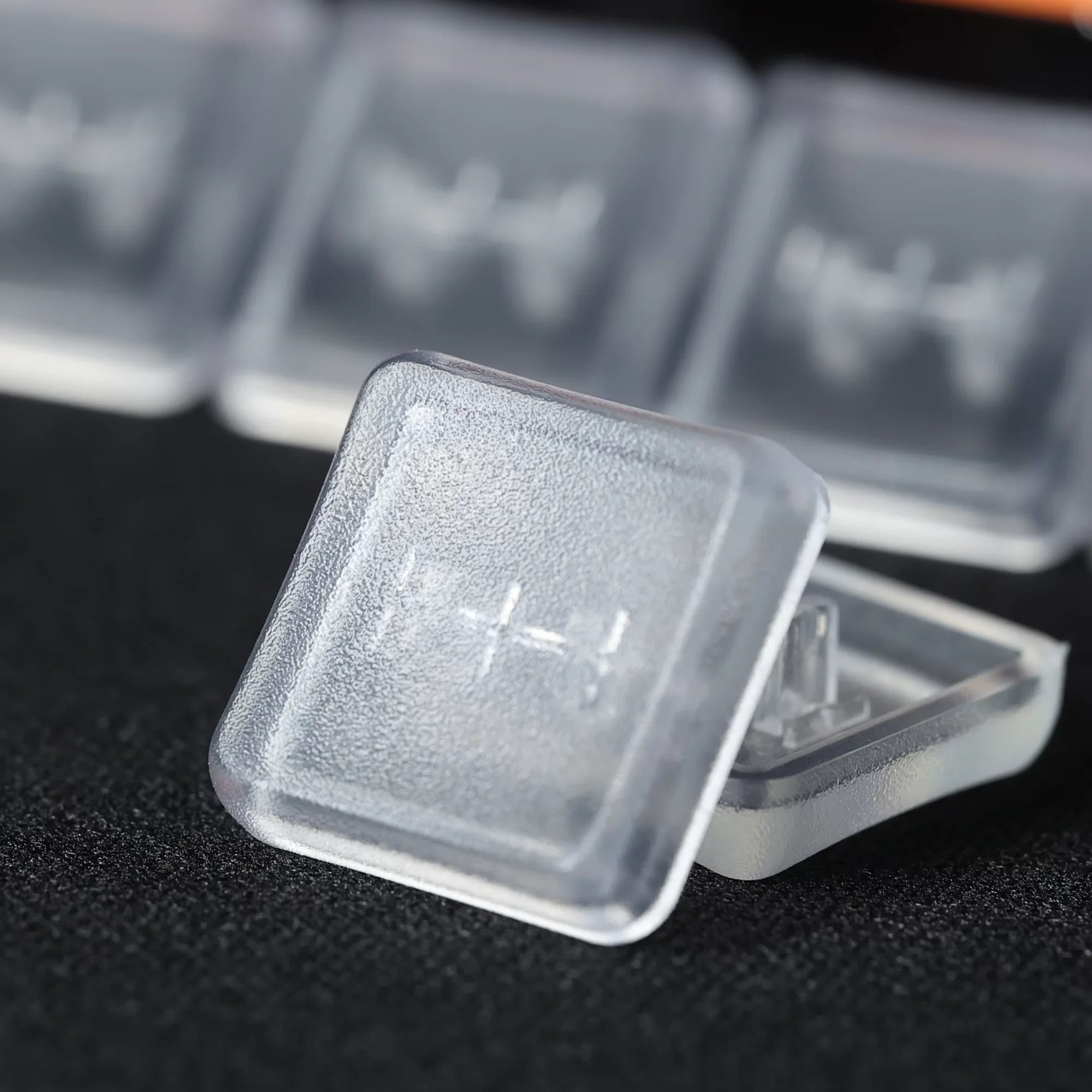 5/10/30/50pcs CFX Low Profile Choc PBT Keycaps for Kailh 1350 Choc Switch Mechanical Keyboard Ultra Thin Black White Transparent Qme