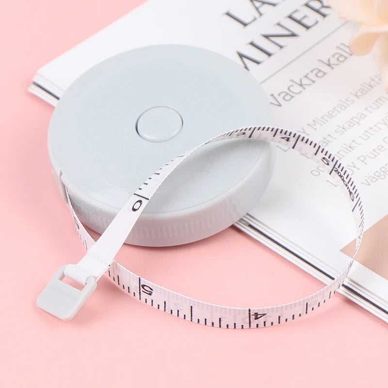 2m Tape Measures Portable Retractable Ruler Children Height Roll Qme