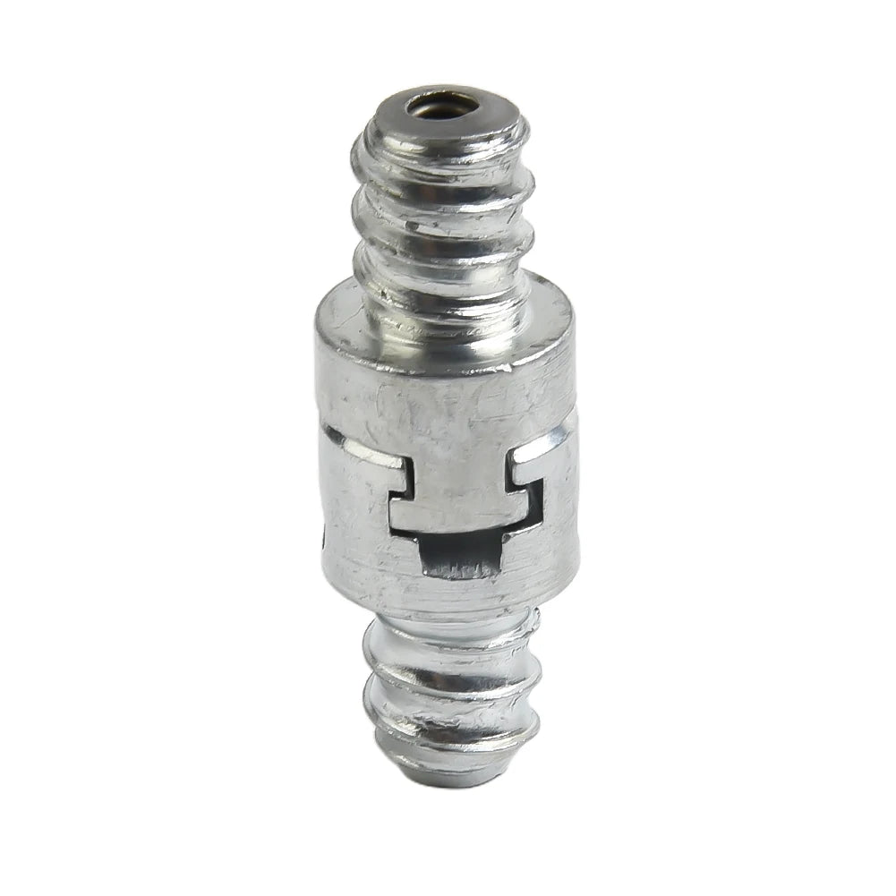 Brand New Spring Connector Galvanized Hot Sale Silver 16mm Carbon Steel Convenient For Electric Drill Pipe Dredge Qme