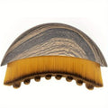 1PC Lymphatic Drainage Brush for Face & Body Ergonomic Massager Tool, Fits Skin Contours, Detox & Relaxation Qme Brown