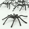 10Pcs Party DIY Decoration Halloween Luminous Rubber Fake Spider Plastic Figure Prank Funny Toy Home Halloween Party Decor Gift Qme A 10Pcs