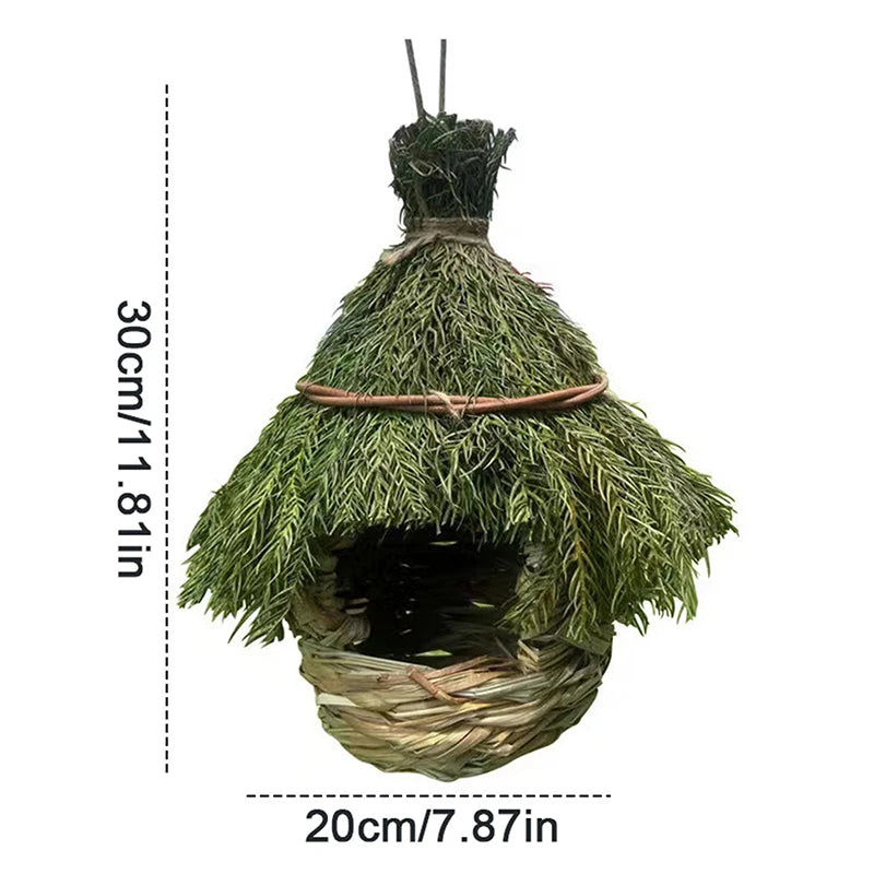 Hummingbird House Garden Outdoor Decoration Window Hideaway Unique Qme