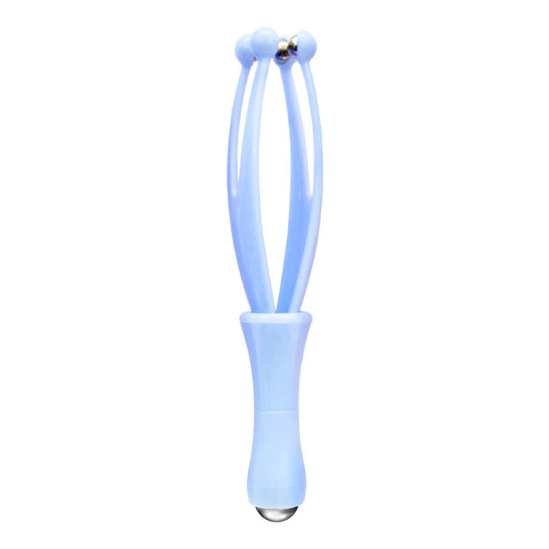 360 Degree Roller Hand Acupuncture Points Finger Joint Massager Qme Blue