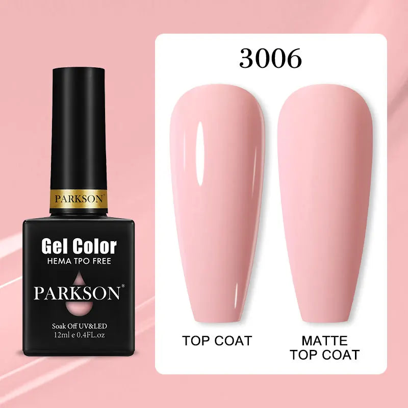 Parkson Colorful Nail Gel Polish Lacquer Soak Off UV LED Long Lasting