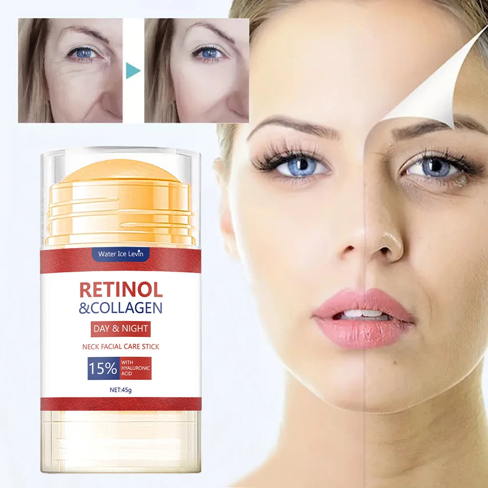 Retinol Firming Cream Stick Collagen Smoothing Wrinkle Cream Moisturizing, whitening and brightening skin products Qme