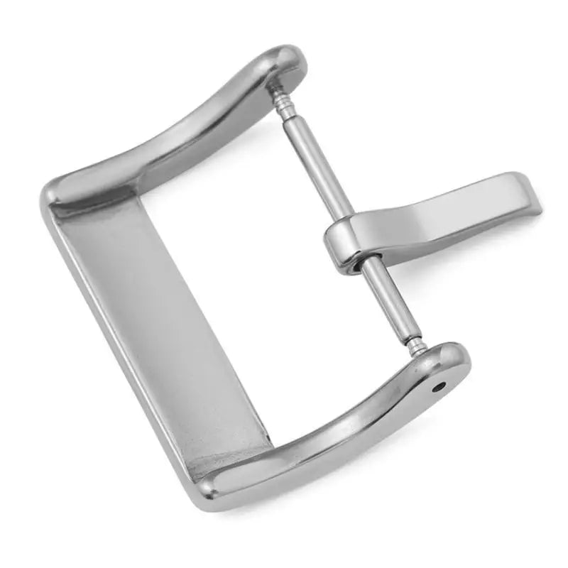 Metal Watch Pin Buckle Gloss Smooth Replacement Strap Clasp Luxury Qme