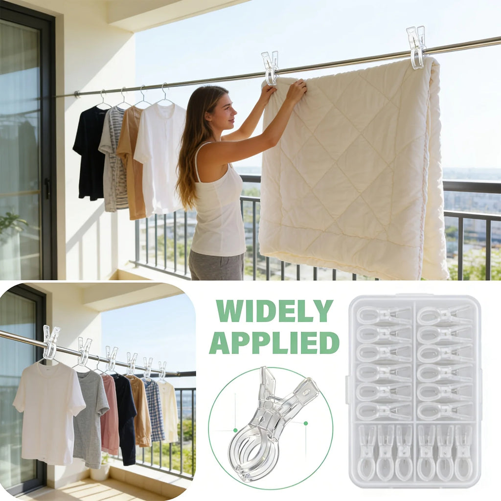 Household large clothes clip,drying blanket clip, windproof clip,multifunctional fixed drying clip, large quilt clip,drying clip Qme