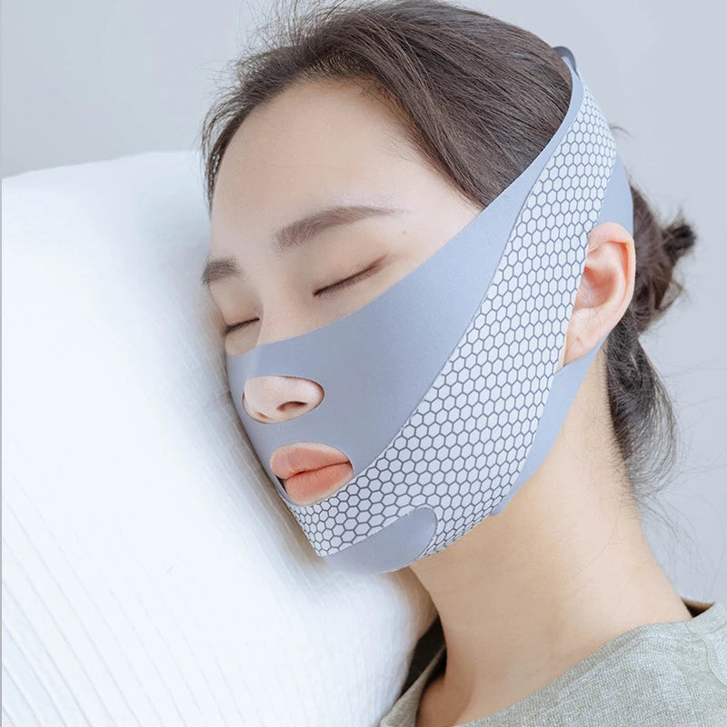 Face Lift Sleep Mask V-line Shaping Bandage Facial Slimming Double Qme
