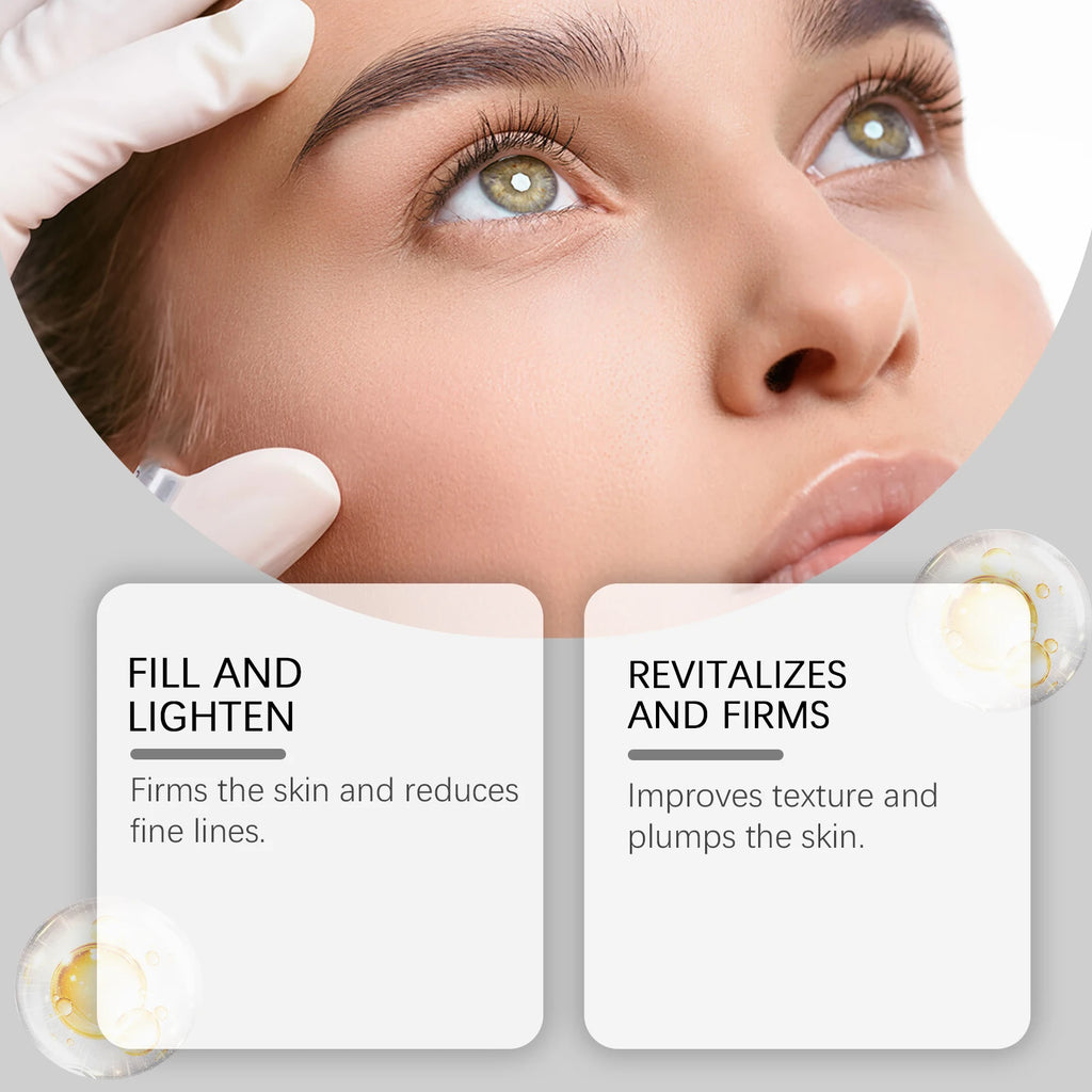 Anti Aging Face Serum Firming Brightening for All Skin Types Smoothing Wrinkle Tightening Nourishing Facial Skin Care Serum Qme