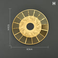 Coffee Powder Grinding Thickness Reference Comparison Card Grinder Qme H