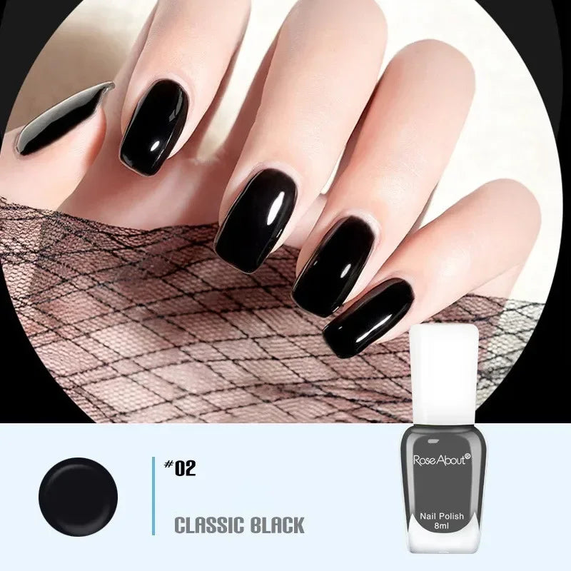 40 Colors Nail Gel No Bake Water-based Nail Polish Glitter Sequins Long-lasting Tearable Healthy Tearable Quick-drying Qme 02