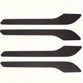 Carbon Fiber Door Handle Sticker, Door Trim Sticker Modified Scratch Resistant, for Tesla Model 3y Qme Black