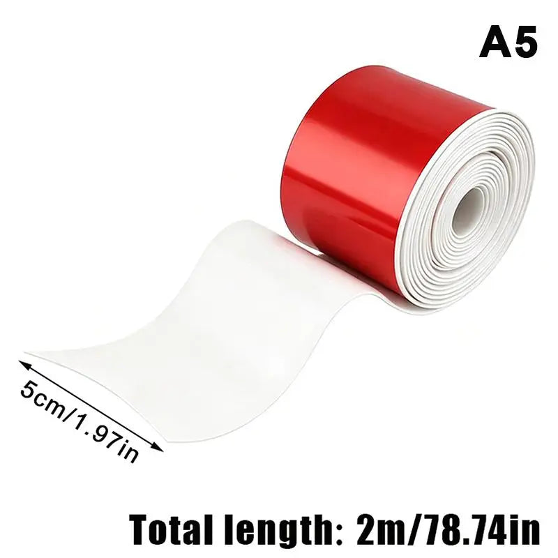 Car Side Protection Strip Self Adhesive Scratch Resistant Door Edge Qme A5