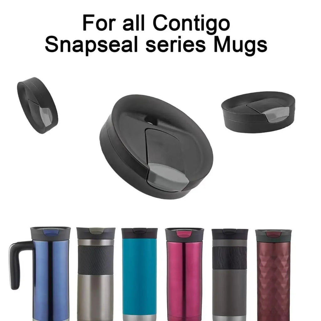 4-Pack Rubber Stopper Contigo Snapseal Travel Mug Lid Replacement Qme