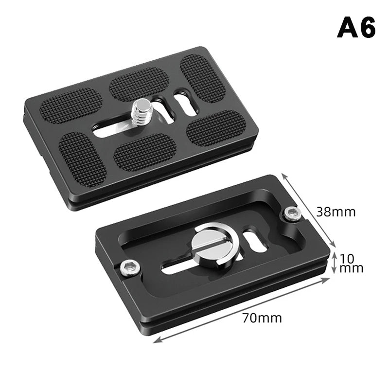 1 4 Screw Tripod Quick Release Adapter Aluminum Alloy Designed Qme A6