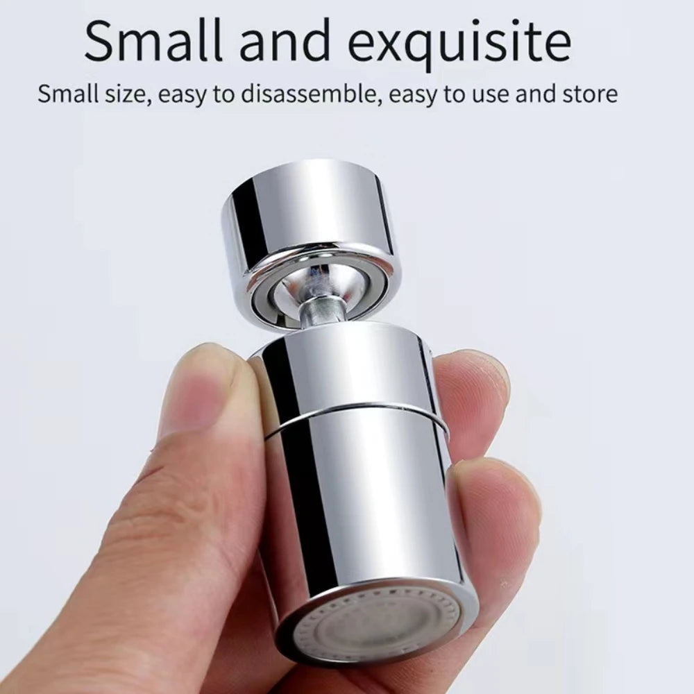 360° Rotary Kitchen Faucet Spray Head Filter washbasin Splash proof Adapter 2 Mode adjustable Kitchen Sink Faucet Aerator Qme