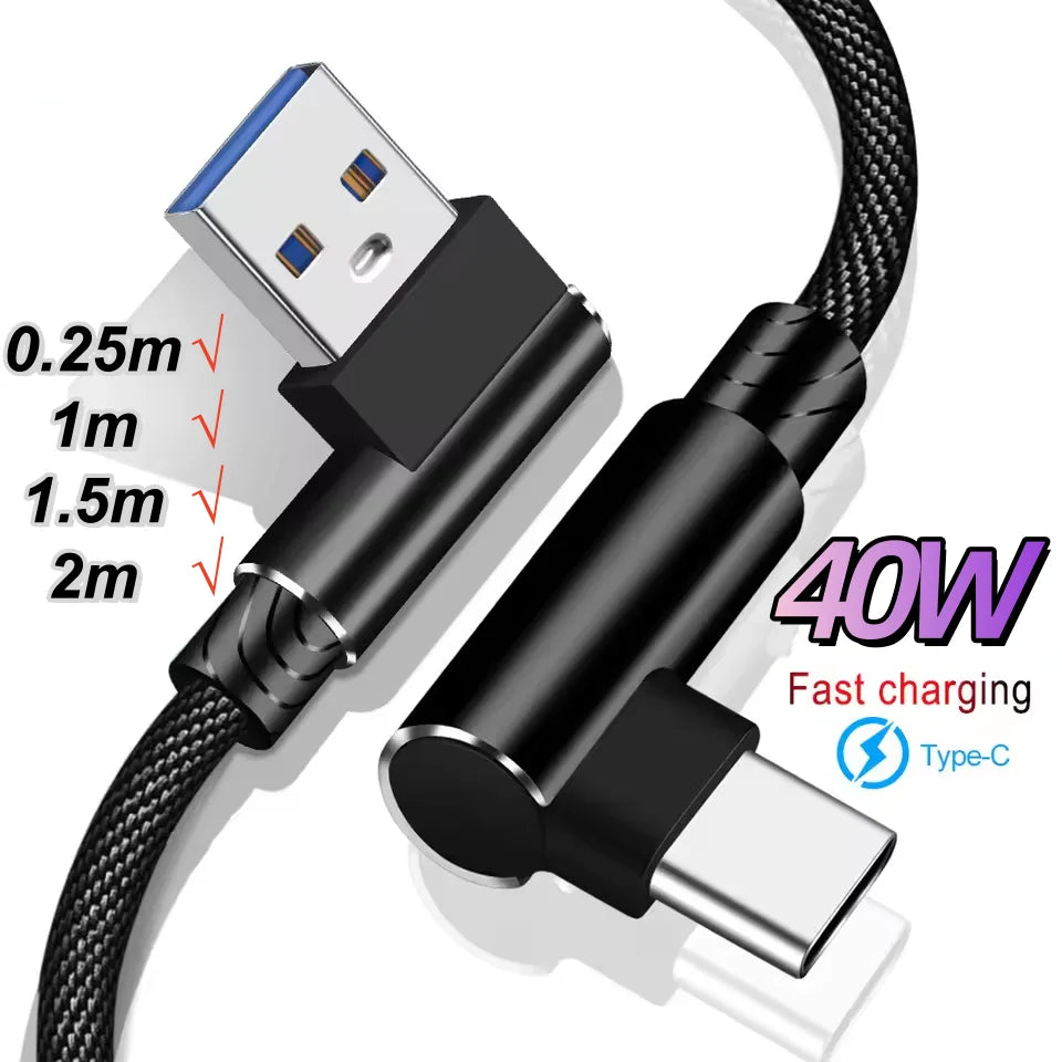 120W USB C to Type C Data Cord LED Digital Display Quick Charge USB Cable 1/1.5/2M Portable PD Fast Charge Line For Home Office Qme
