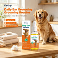 Dog Ear Cleaning Drops Removing Earwax Reduce Ear Mites Relieve Inflammation & Itching Eliminate Odors Freshing Pet Ear Cleaner Qme Default Title