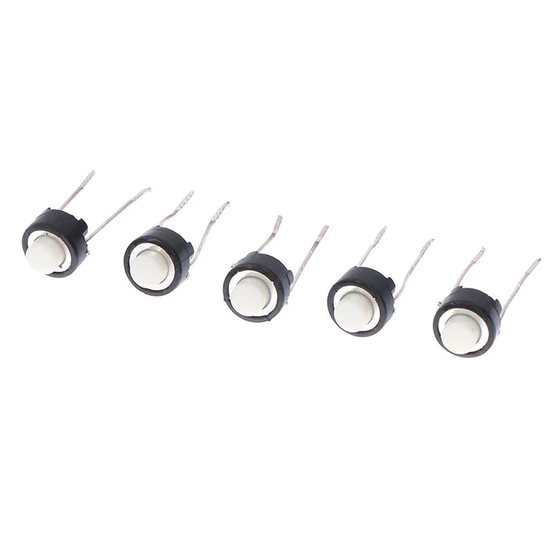 10Pcs/lot Mini Micro Momentary Tactile Push Button Switch 6*6*5mm 4 Pin ON/OFF Keys Button DIP 6x6x5mm Micro Switch Accessories. Qme
