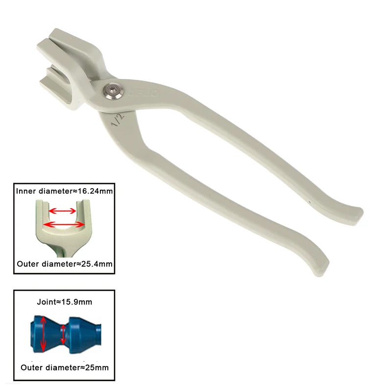 Simple Pliers For Coolant Hose Fittings 16mm 21mm 25.5mm 31mm Dismount Assemble Doll Skeleton Repair Tools Qme 1-2