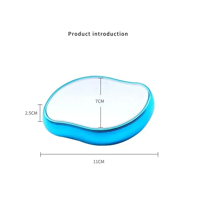 Crystal Hair Eraser for Adults Physical Hair Removal Eraser Portable Epilator Glass Hair Remover Painless Body Care Tools Qme